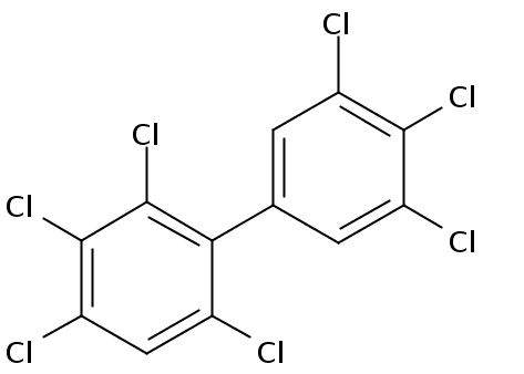 Chemical Structure for 2,3,3',4,4',5',6-Heptachlorobiphenyl