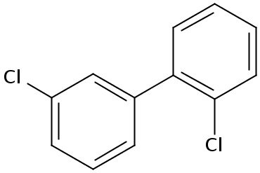 Chemical Structure for 2,3'-Dichlorobiphenyl