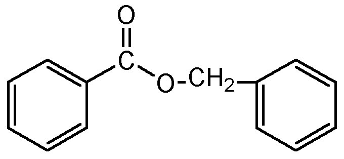 Chemical Structure for Benzyl benzoate