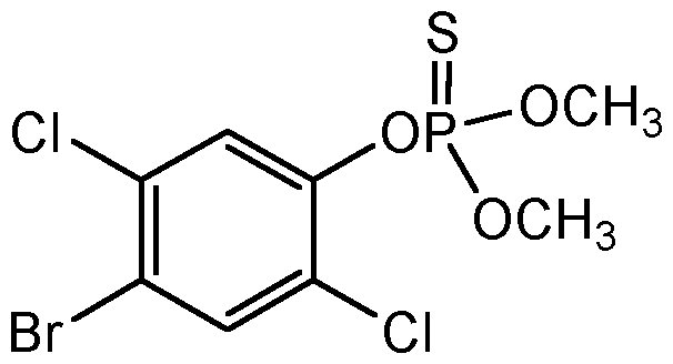 Chemical Structure for Bromophos methyl