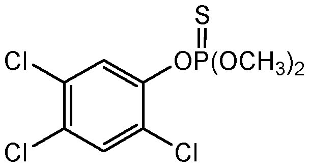 Chemical Structure for Fenchlorphos