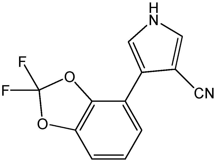 Chemical Structure for Fludioxonil
