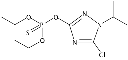 Chemical Structure for Isazophos
