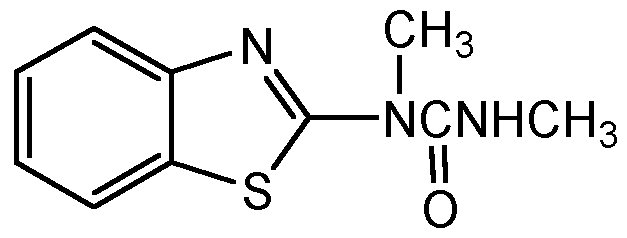 Chemical Structure for Methabenzthiazuron