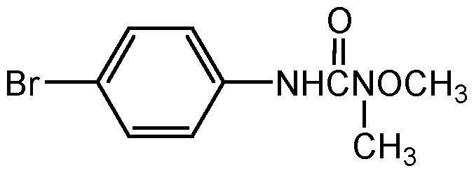 Chemical Structure for Metobromuron