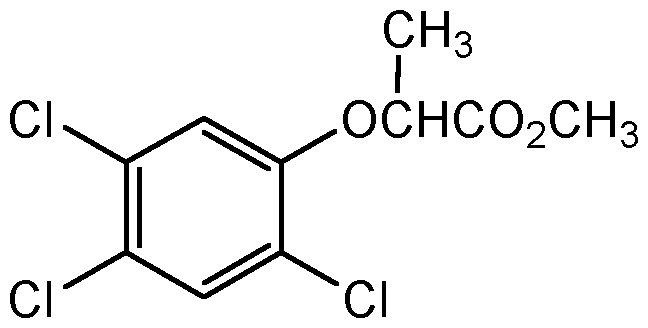 Chemical Structure for Silvex methyl ester