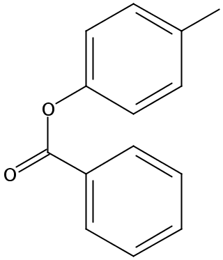 Chemical Structure for p-Tolyl benzoate