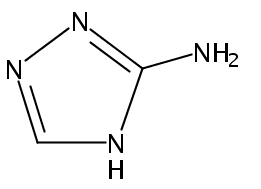 Chemical Structure for Aminotriazole Solution